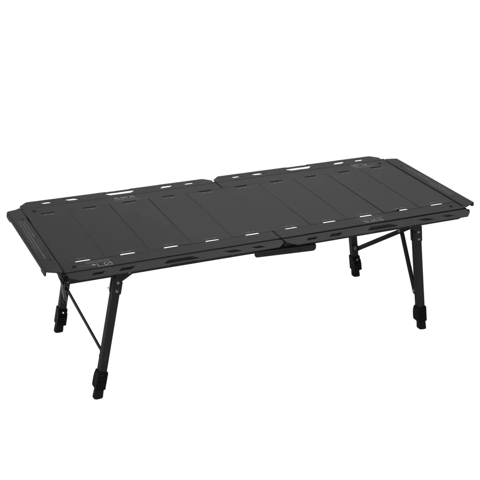 

Portable Backpacking Camp Table 120KG Load Capacity with Adjustable Height Leg with Carry Bag for Hiking Picnic Fishing Beach