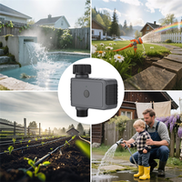 AT63-Automatic Sprinkler Timer Remote Control Garden Water Timer Smart Irrigation Watering System Hose Control With 1 Outlet