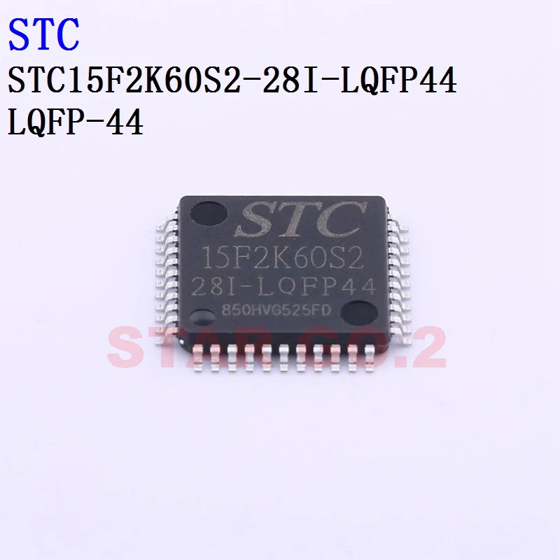 2PCSx STC15F2K60S2-28I-LQFP32 LQFP44 PDIP40 SOP28 STC Microcontroller