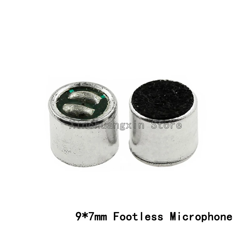 10PCS Microphone 9*7mm 6*5mm 4.5*2.2mm 52DB Condenser Electret Microphone Pickup microphone with pins -56DB