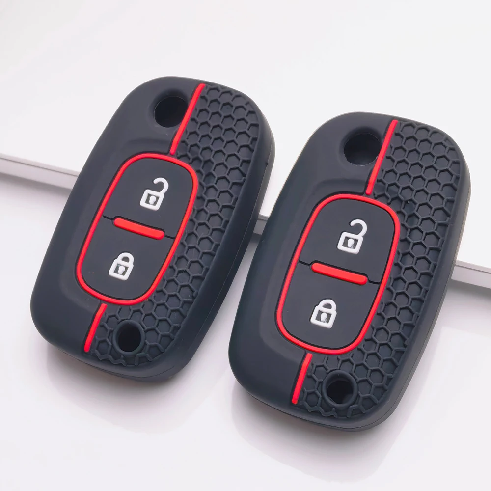 Key Fob Cover for Renault Clio 3 Twingo 2 Modus Kangoo Scenic 2 Megane 2 Lada Vesta Granta Kalina Niva 2 Anti-Scratch Shockproof