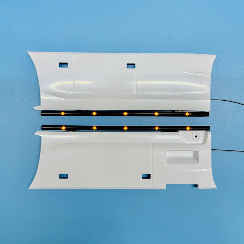 LED الجانب تنورة ضوء مجلس ترقية الإضاءة ل 1/14 Tamiya مركبة يتم التحكم بها عن بُعد سكانيا 770S 4 × 2 56379 اكسسوارات السيارات