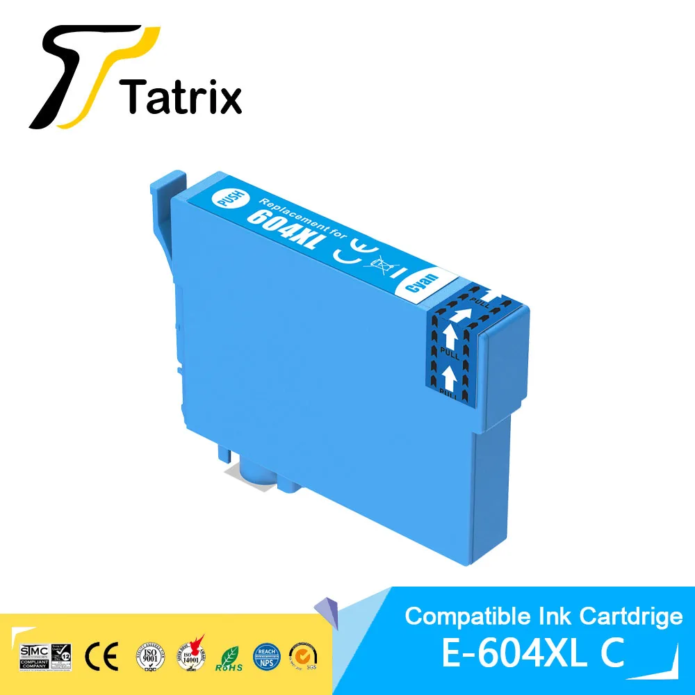 Tatrix EU 604XL T604XL T604 XL 604 Premium Compatible Inkjet Ink Cartridge for Epson WF-2910DWF/WF-2930DWF/WF-2935DWF/WF-2950DWF