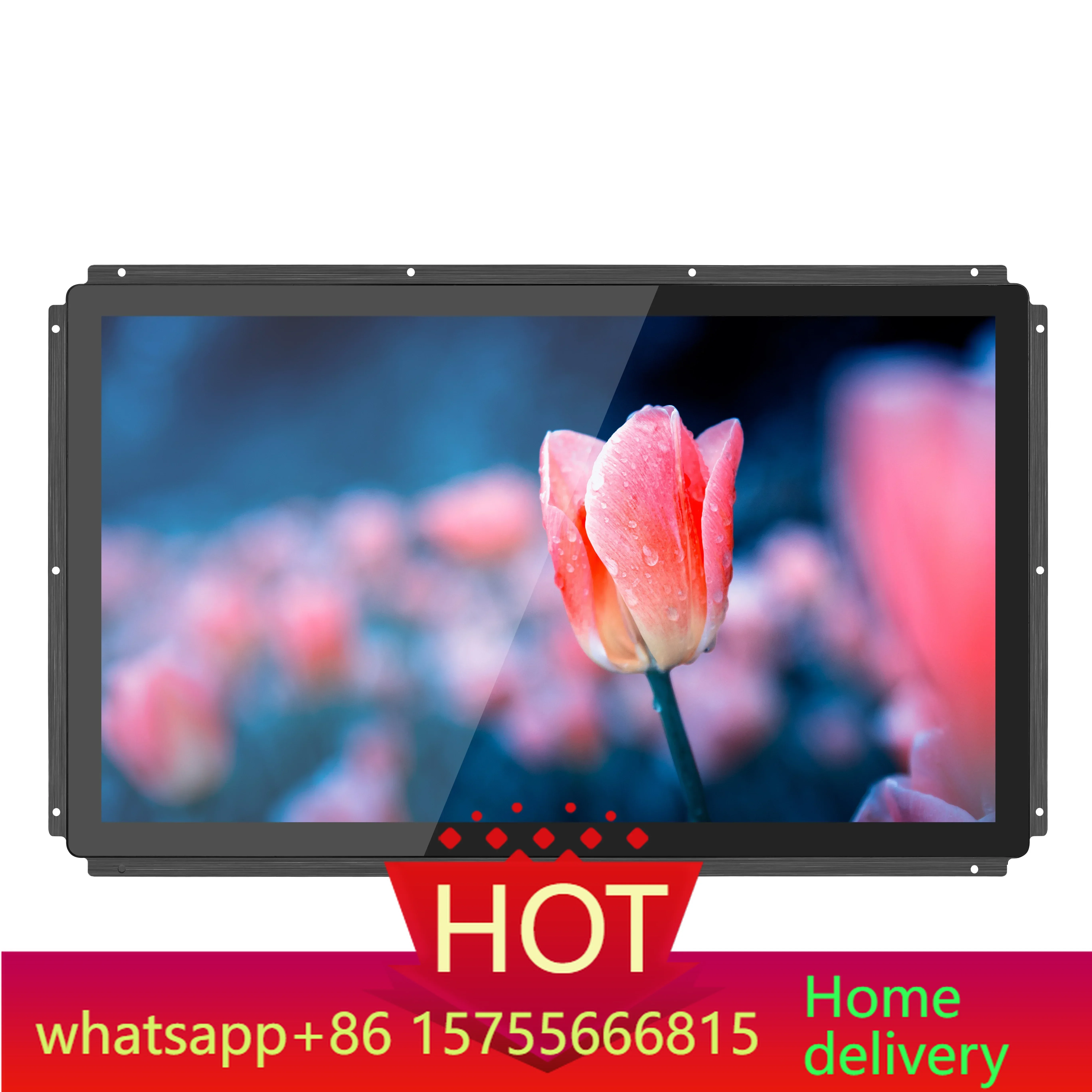 

32'' LCD Screen FHD J1900 High Brightness Open Frame Wall Mount Industrial Panel PC Factory Waterproof All In One Touch Computer