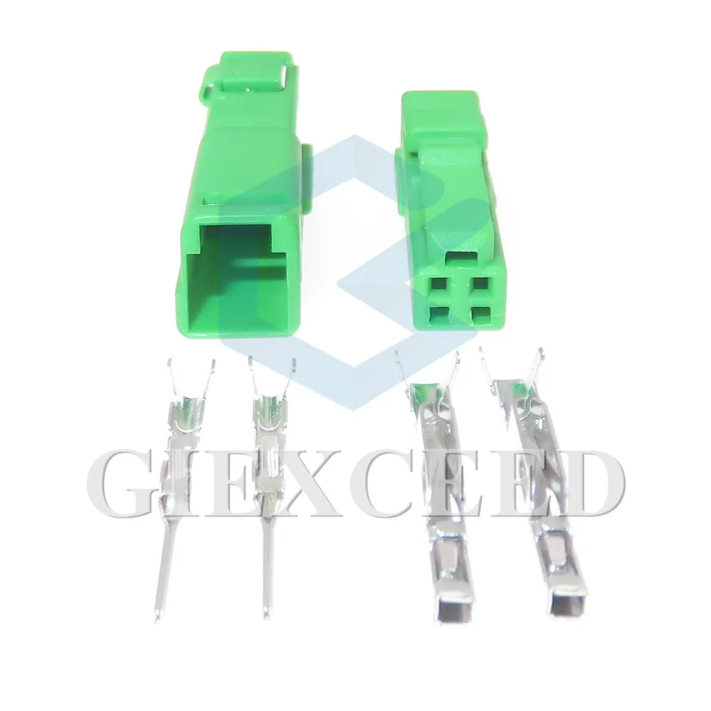 2 juegos de montaje de CA de 2 pines IL-AG9-2P-S3C1 IL-AG9-2P-S3C1 enchufe macho hembra automotriz enchufe de cable de coche accesorios para automóviles
