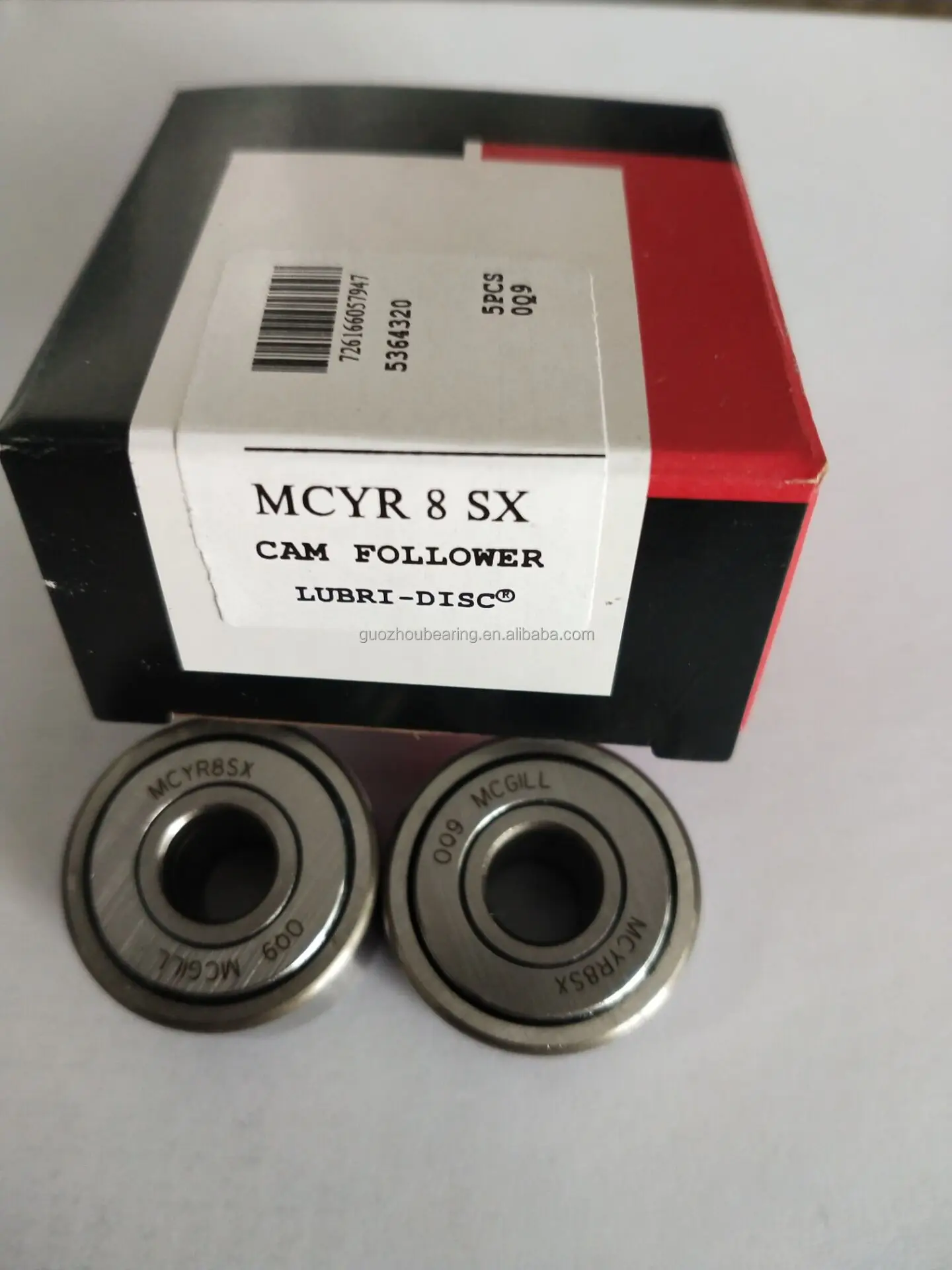 McGill Brand Cam Follower Track Roller Bearing MCYR8SX for Textile Machine
