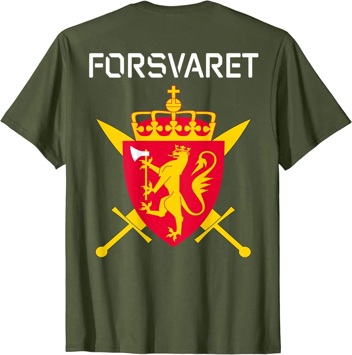 Norwegian Army FSK Special Forces Forsvarets Men T-shirt  Short  Casual  COTTON  O-Neck  tshirt