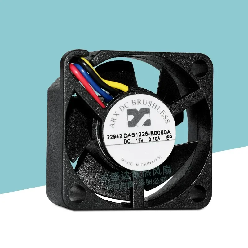 for ARX Sanjiang 2510 12V 0.10A 4-Wire PWM Speed Control Large Air Volume Notebook Cooling Fan 25MM Original
