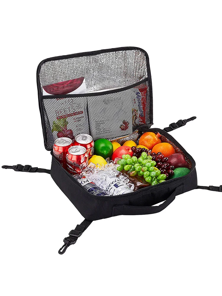 Tragbare Decktasche, wasserdichte Sup-Paddle-Board-Zubehörtasche, Paddleboard-Kühler-Decktasche für Stand-Up-Paddleboard und Kajak