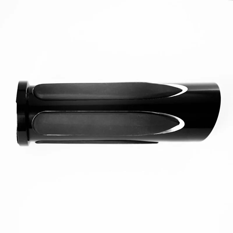 

Black Handlebar 1 Inch Hand Grips For Touring Road King Street Glide Softail Replacement Accessories-A14Z