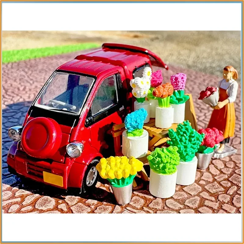 NUEVO Modelo de Coche Fundido a Presión Tomica Tlv Original, Camioneta Mini Daihatsu, Colección de Simulación de Aleación N362a N362b, Juguete de Coche, Regalo