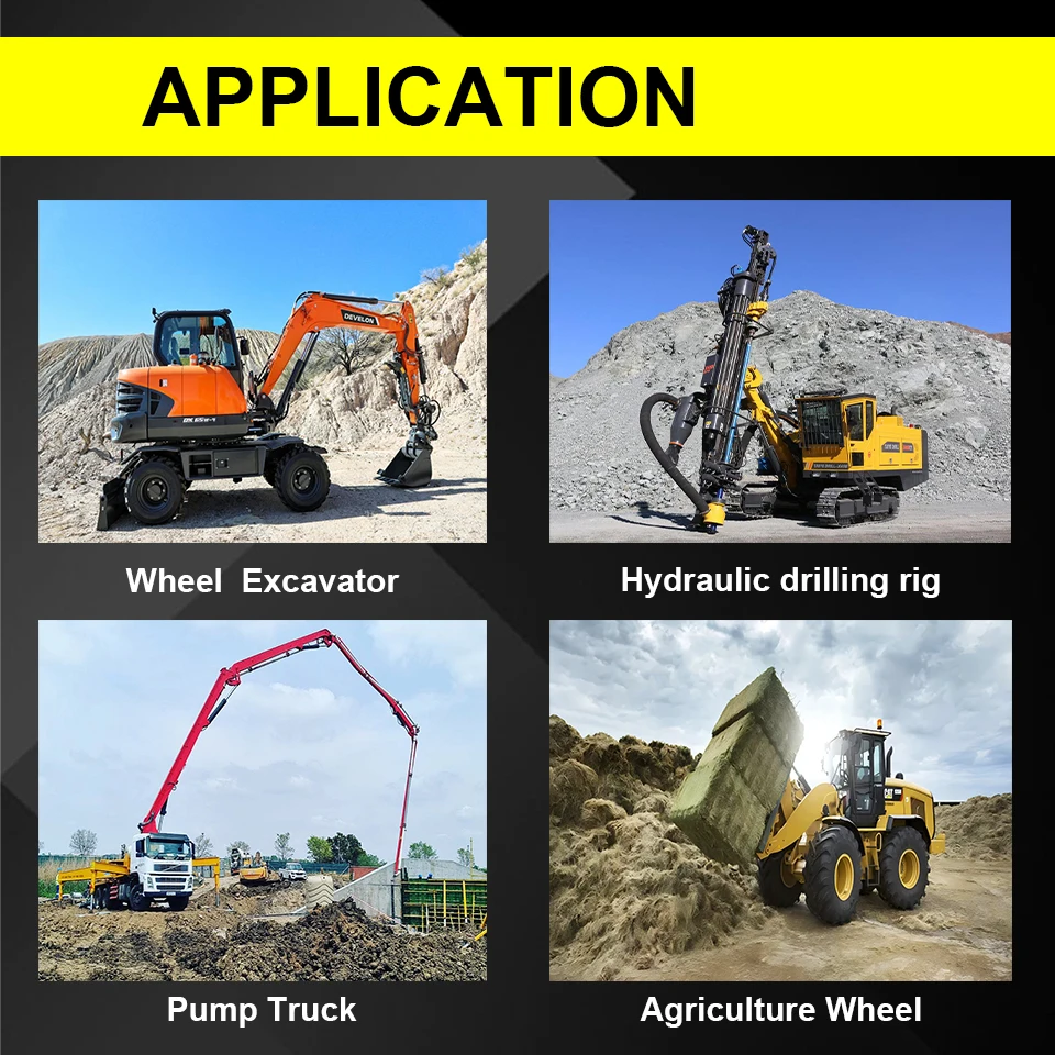 Factory Price P9-80 Hydraulic Pumps 41/63/82l/100l Capacity for Dump Truck Use