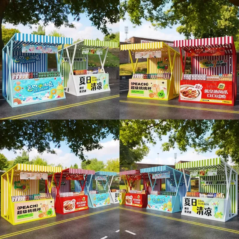 For Outdoor Night Market Stall Scaffolding Large Scale Activity Booth Display Rack Commercial Street Promotional Stand Sturdy