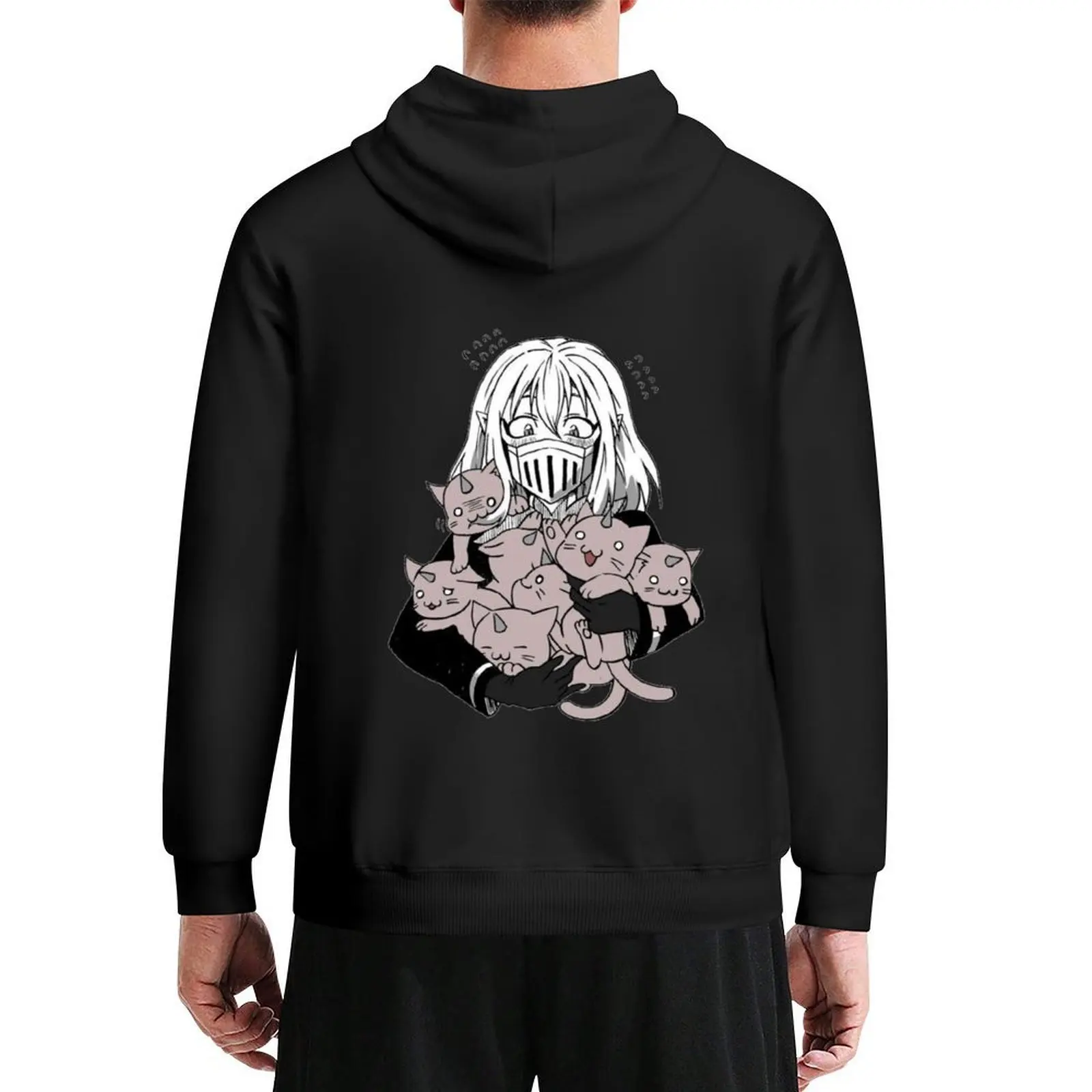 

Baram and Devi-Neko (Welcome to Demon School Iruma-kun) Hoodie men's coat anime clothing men clothes men's oversize hoodie