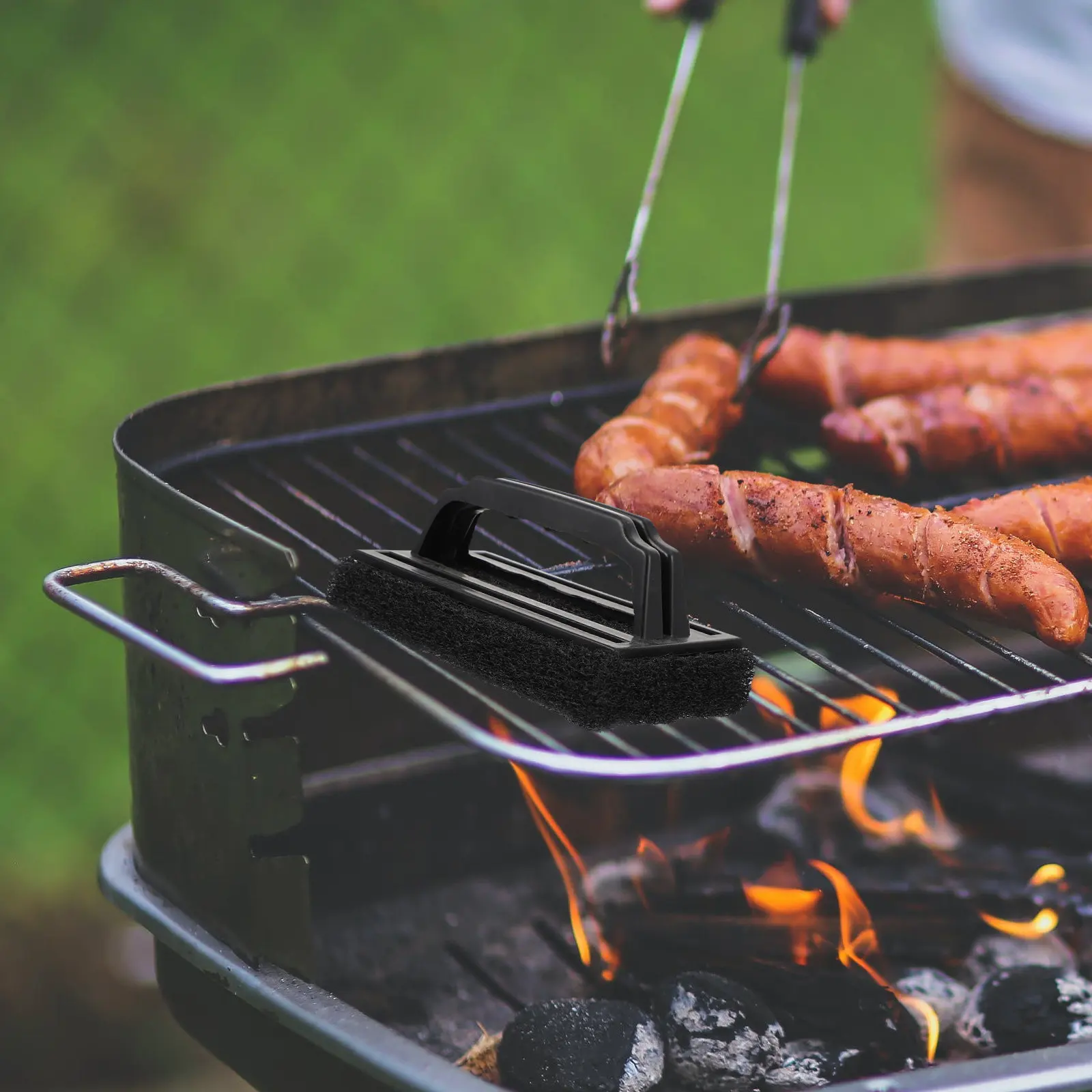 3 Pcs Grill Scrub B…