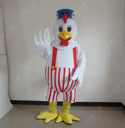 

New Adult Halloween Christmas Cute Chicken Cock Mascotte Fancy Dress Cartoon Mascot Costume Plush Fancy Dress Mascot Costume