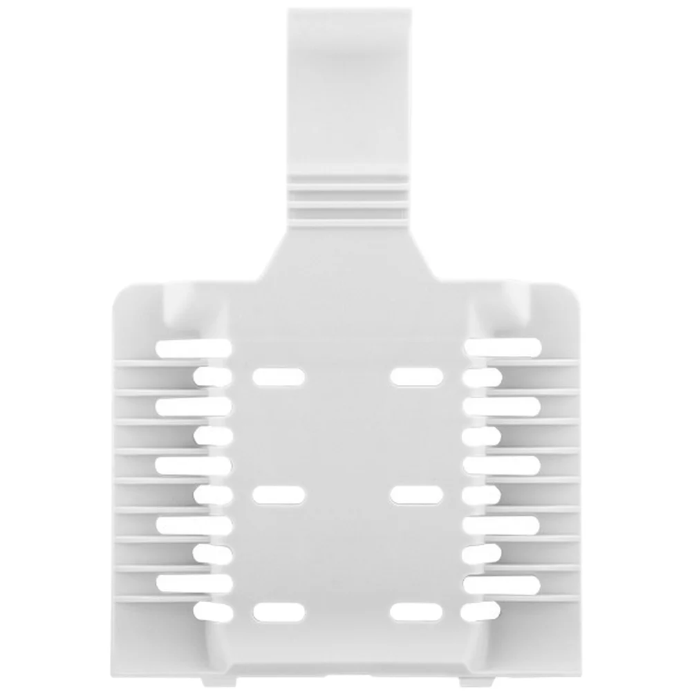 ABS Replacement Part White Robot Vacuum Filter Uniform Holes Design Flexible Structure High Airflow Efficiency