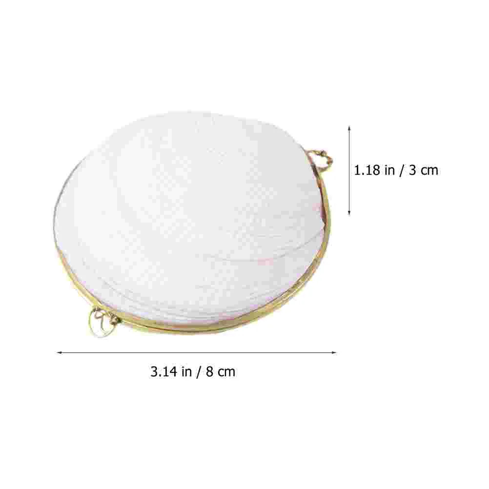 2 Pcs Shell Jewelry Box Delicate Dish Necklace Practical Small Candy Metal Ring Seashell Decorations Holder