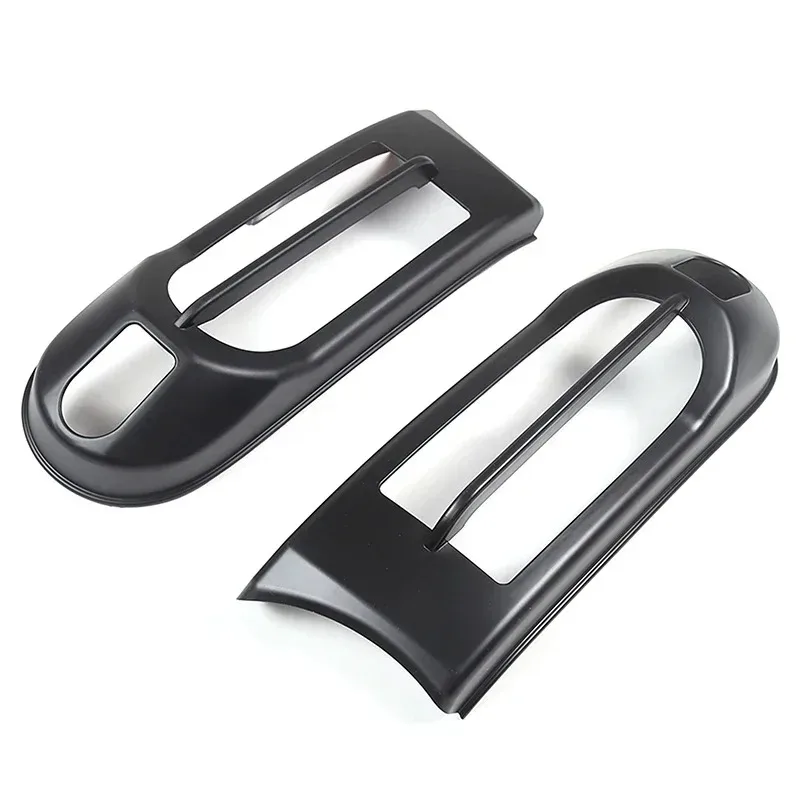 

For Toyota FJ Cruiser 07-21 ABS Matte Black Car Front Fog Lamp Turn Signal Frame Cover Trim Sticker Car Accessories