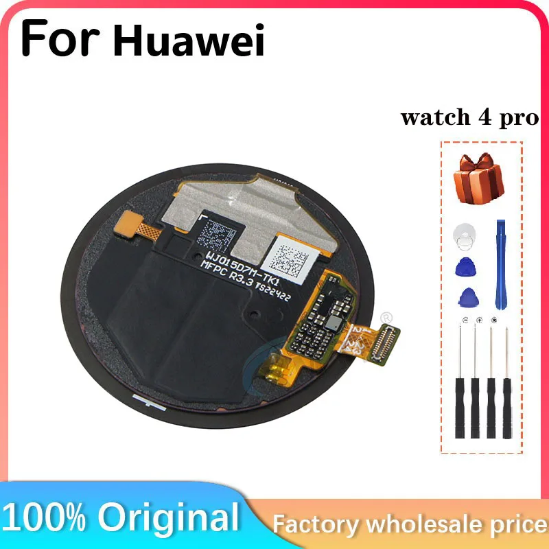 For Huawei watch 4 Pro MDS-AL10  MDS-AL00 smartwatch LCD display screen parts replacement and repair