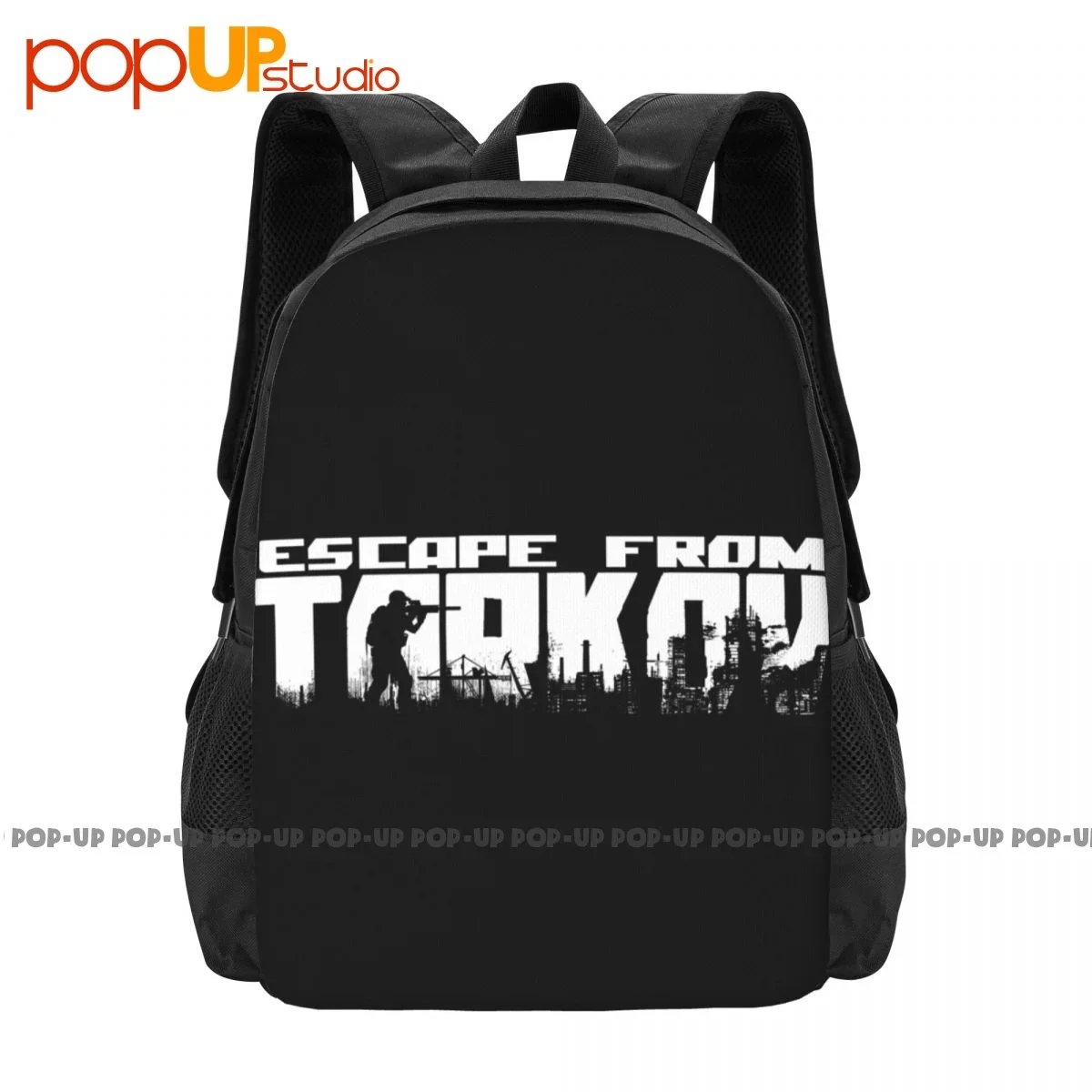 

Escape From Tarkov Logo Backpack Large Capacity Print Portable Personalised School Sport Bag