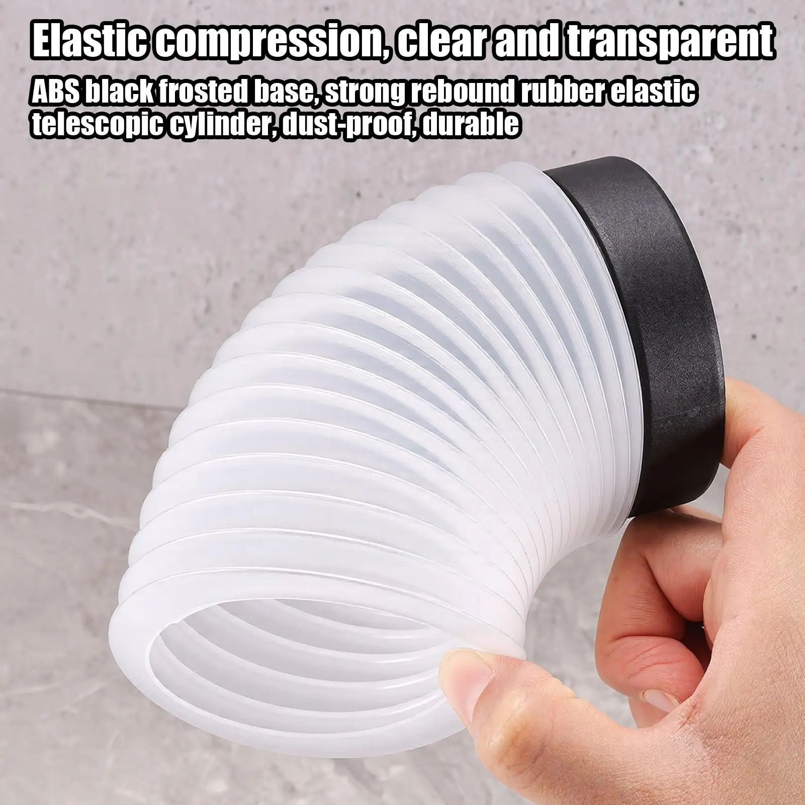 Drywall Dust Collector Reusable Detachable Portable Recessed Light Dust Cover for Drilling for Drywall Concrete Masonry