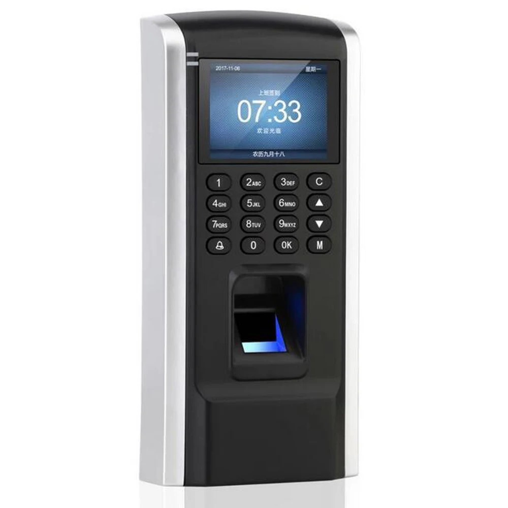 Biometric Fingerprint Access Control Employee Time Attendance Time Clock USB port RFID Biometric Access