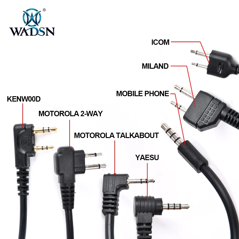 WADmersible PTT Button DulMédiateur set Interphone, Walperforated Talperforated Linker, Airsoft Accessrespiration, Ipsc TCI