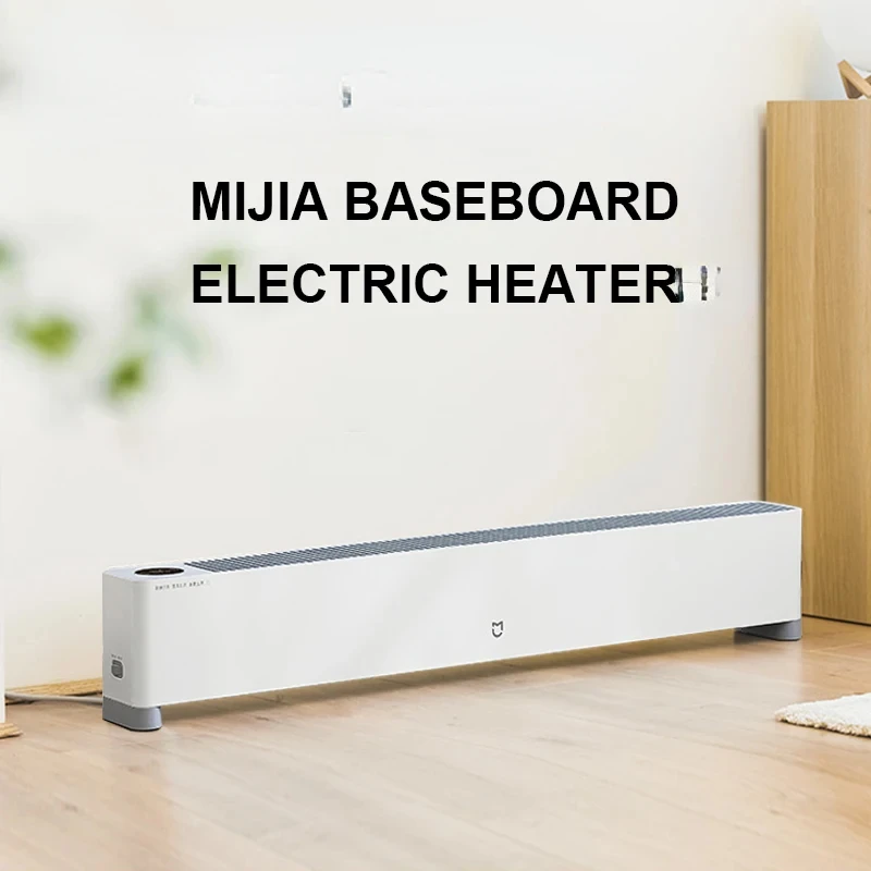 Xiaomi Mijia Baseboard Electric Heater E for Home Foot Warmer Shinil fan heater 2200W Smart Thermostat Fast Intelligent Control