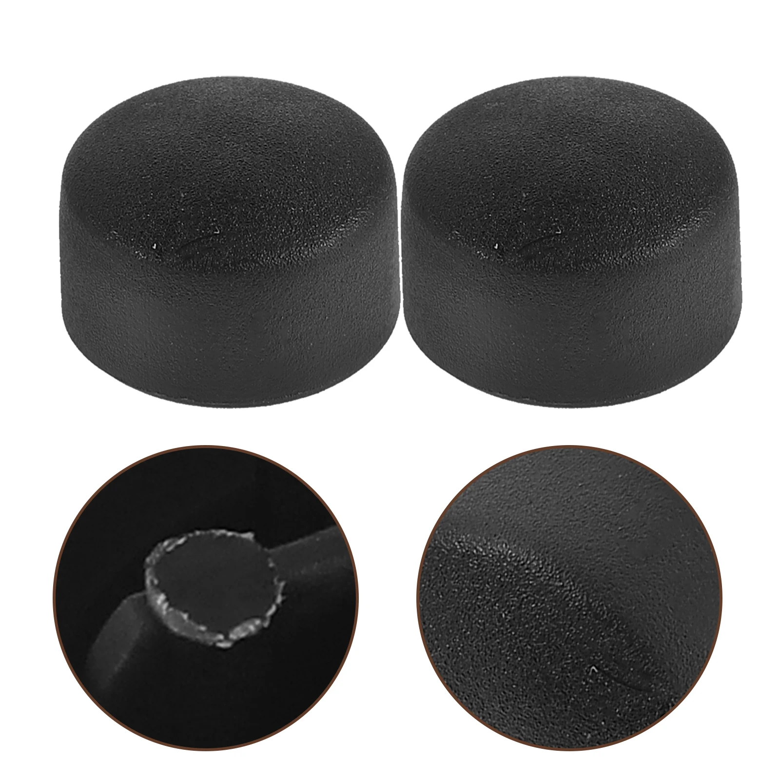 

12 Pcs Table Football Machine Accessories Foosball End Caps Rod Covers Plastic Accessory Replacement