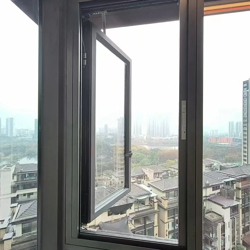 Custom Color Stainless Steel Frame Dust Proof Mosquito Window Retractable Screen for Insects