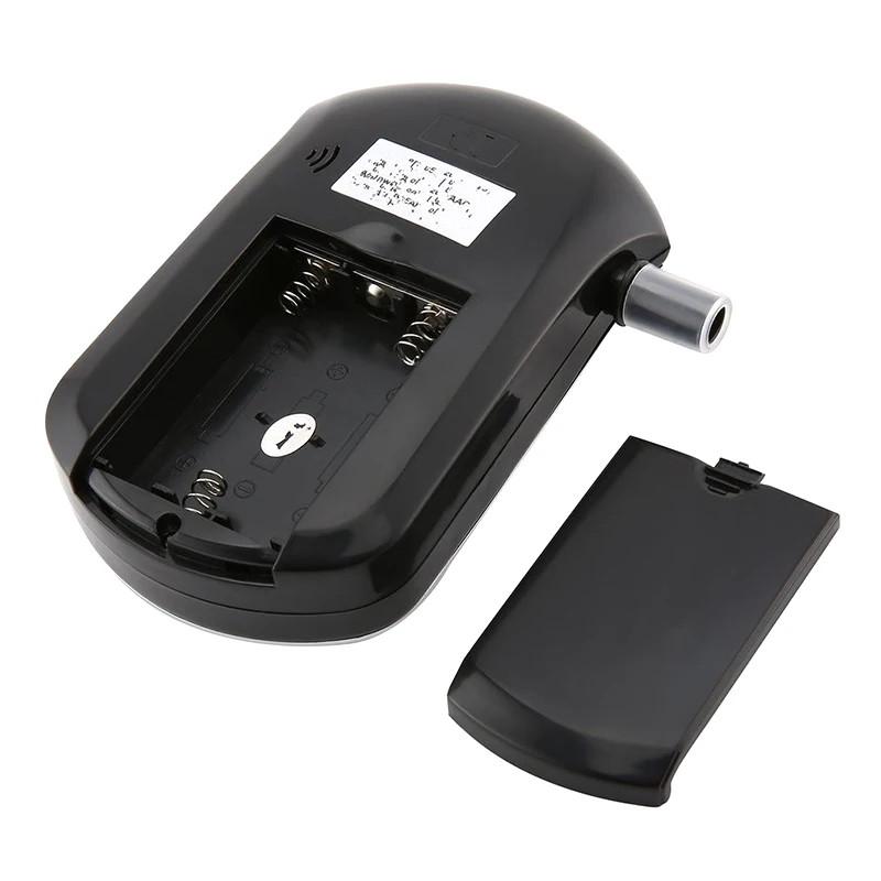 Portable Digital LCD Breath Alcohol Detector Breathalyzer Alcoholmeter Professional Police Breathalyzer With LCD Display Screen