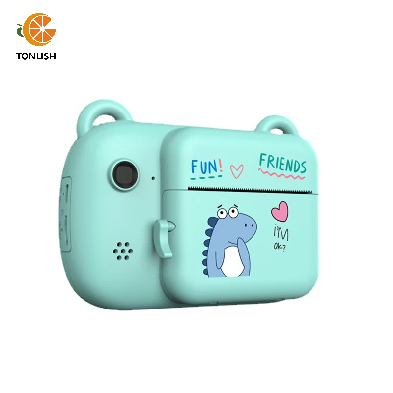 TONLISH Thermal Printing Camera for Kids, Mini Digital Video Camcorder for Child Photography, Perfect Birthday Gift