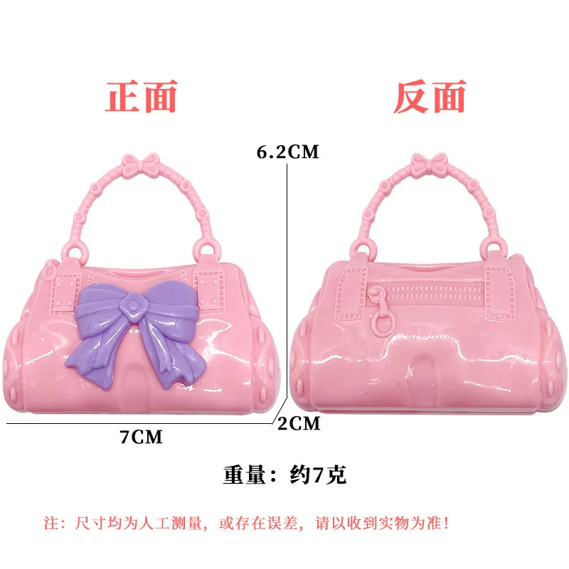 BJDバービー用レザーバッグ,人形アクセサリー,ハンドバッグ,収納,ラゲッジケース,女の子のおもちゃ,ファッション,30cm