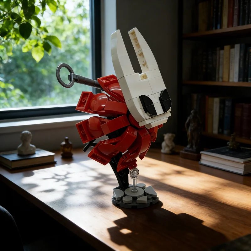 

160pcs MOC Hollow Knight Hornet Model Building Blocks DIY Gift Creative Collectible Display Decor Premium Adult Kids Desk Home