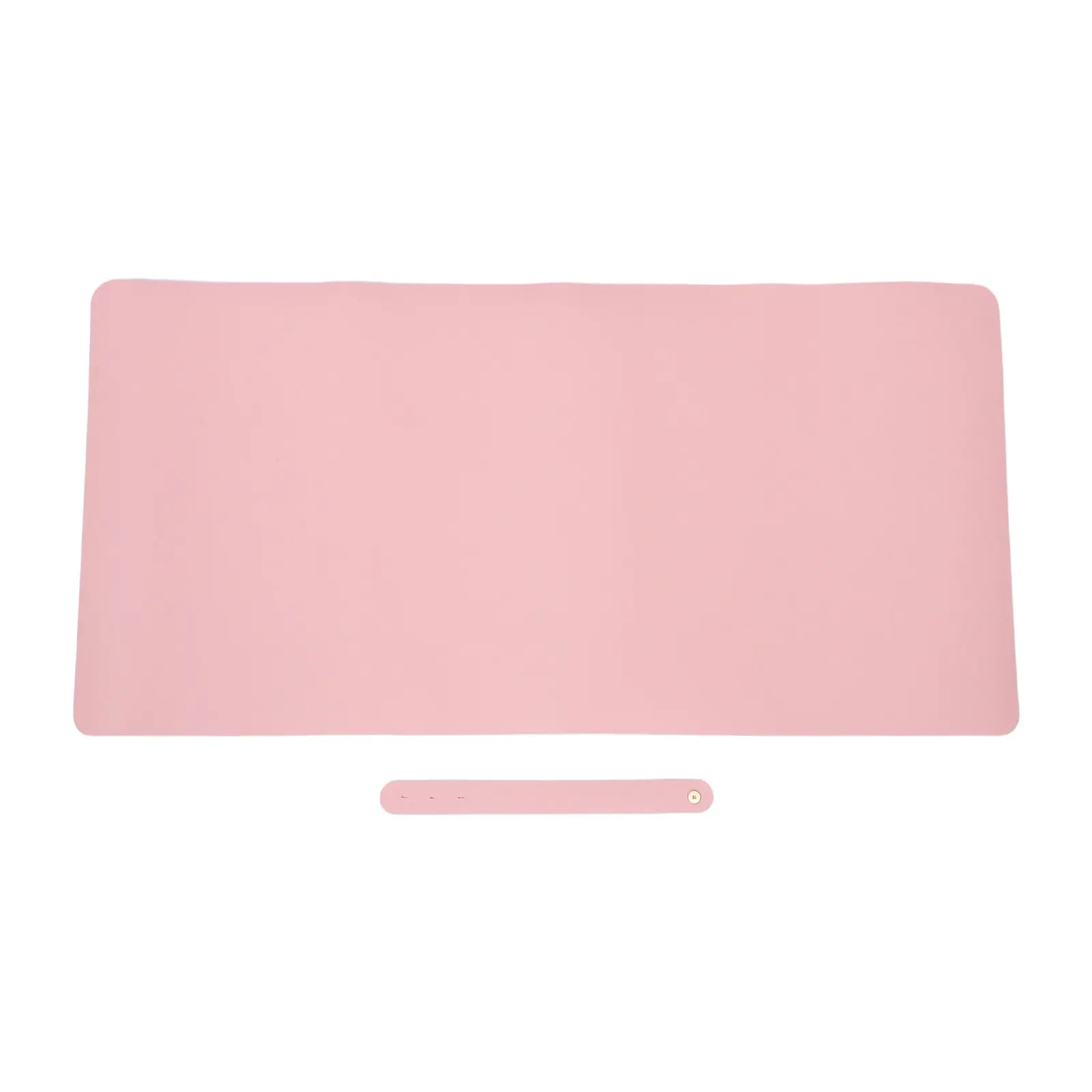 Desk Mat Double Sided PU Soft Touch Skid Resistant Makeup Vanity Table Office Desk Pad Cover Organizer