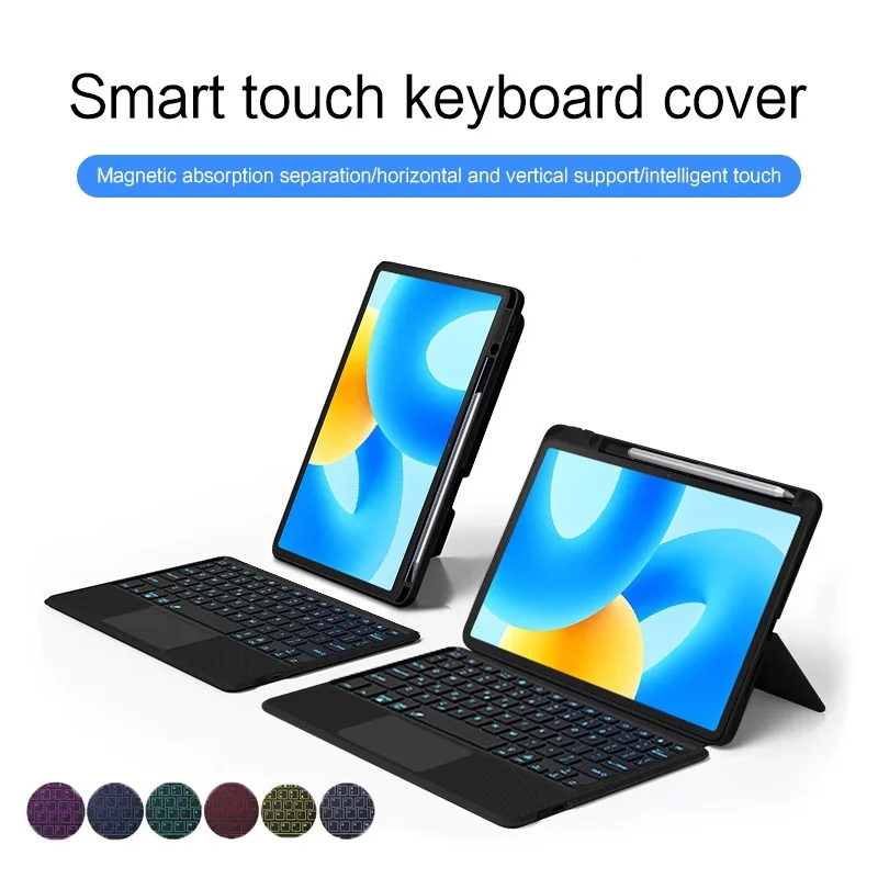 Magnetic Separation Trackpad Keyboard Case for Honor Pad X9 2023 11.5” for Honor Pad X8 Pro 11.5 Backlit Keyboard Cover