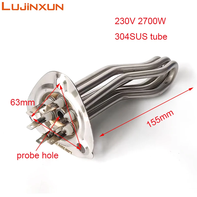 lujinxun-63mm-triangle-heating-element-230v-2700w-electric-304sus-tube-water-heater-tube-for-espresso-machine-1pc