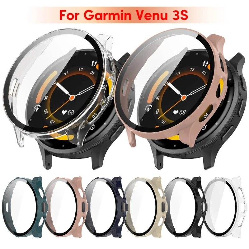 Shockproof for Venu 3S Wristwatch Cover Watch Housing Anti-scratch Case