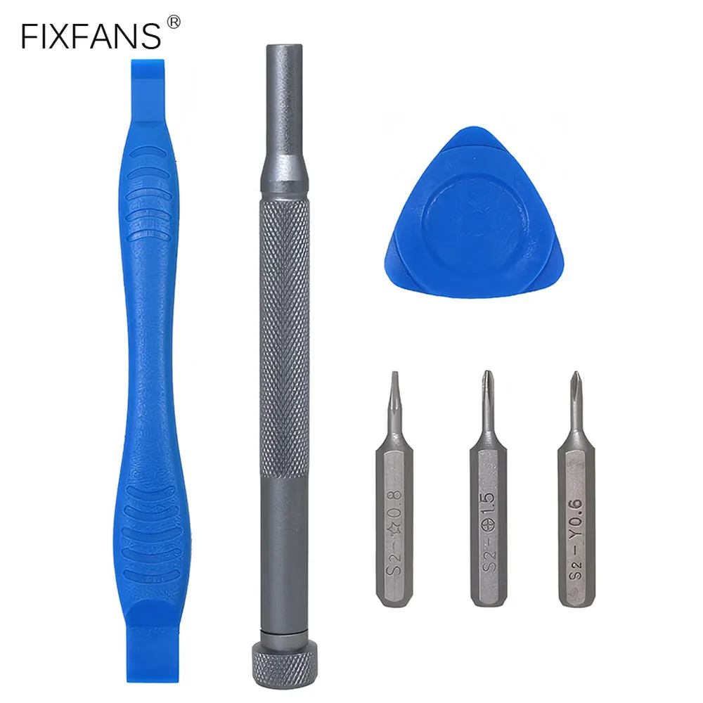 Y000 0.6mm Triwing Screwdriver 1.5mm PH000 Phillips 0.8mm P2 Pentalobe Screwdriver Compatible with iPhone Repair Opening Kit
