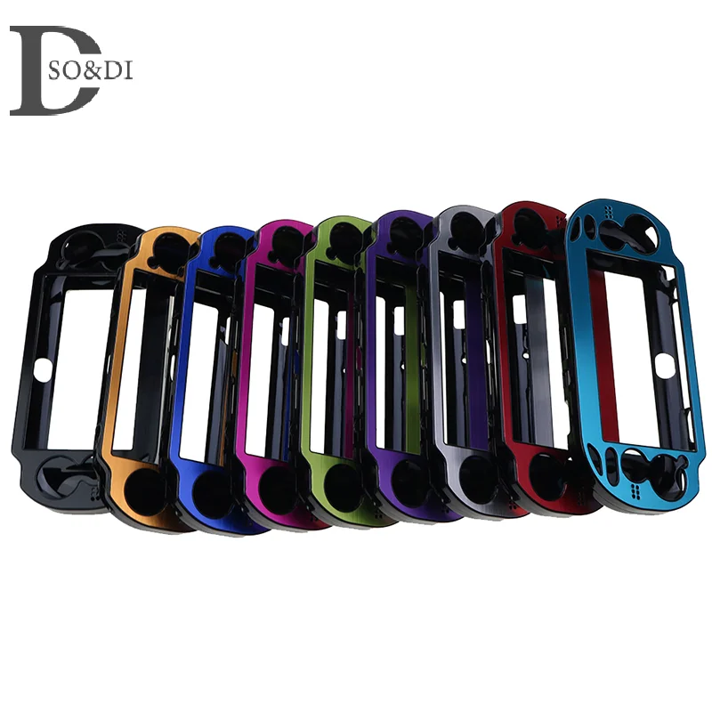 Plastic + Aluminium Hard Case Cover Skin Protective Shell For PSVita1000 /PS Vita 1000 /PSV1000 Controller Case Accessories