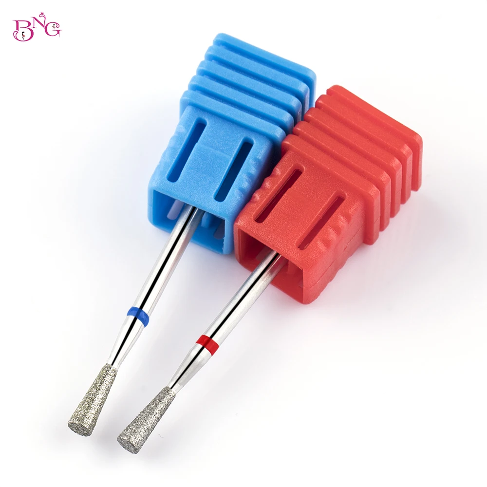 

1PC Nail Drill Bits Inverted Conical Nail Milling Bit Cuticle Bits For Manicure Pedicure Callus Removal Nail Sanding Bit