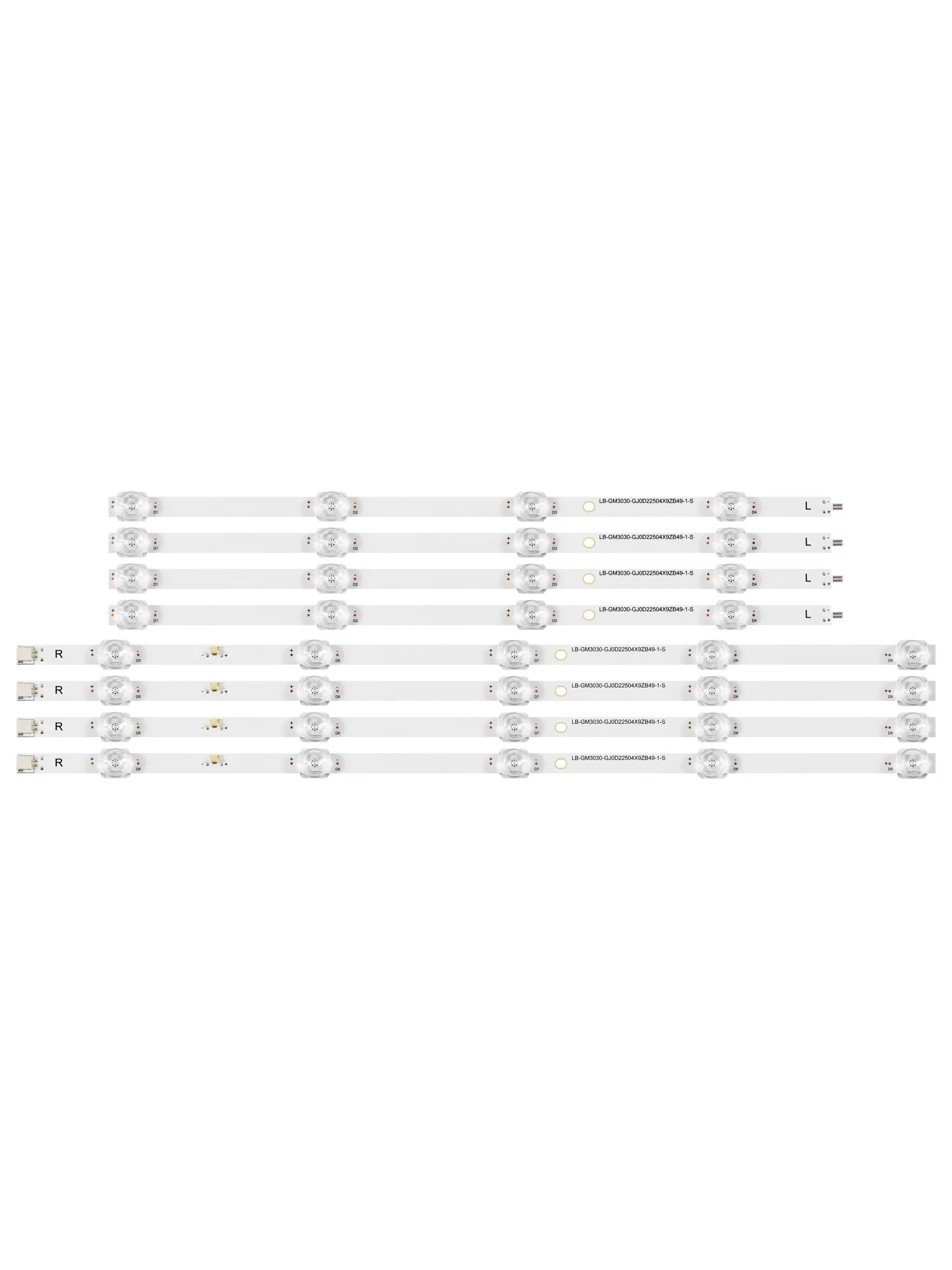 เหมาะสำหรับแถบไฟ LED Xiaomi L50M5-5ARU LB-GM3030-GJ0D22504X9ZB49-1-T ทีวี LCD