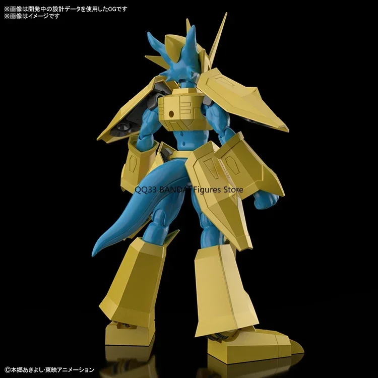 Bandai-figura de acción de Anime, modelo de ensamblaje de Magnamon, juguetes coleccionables, regalos para niños, Original, Rise Digimon Adventure