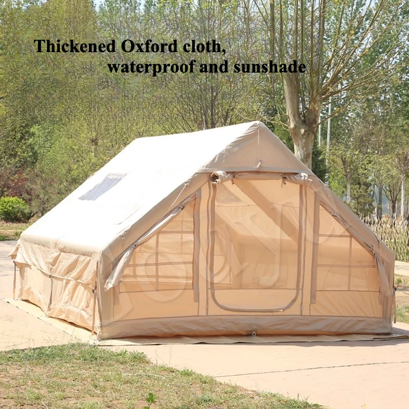 Automatic Inflatable Tent Outdoor Camping Overnight Rainproof Camping Equipment Folding Moisture proof Hut Tent