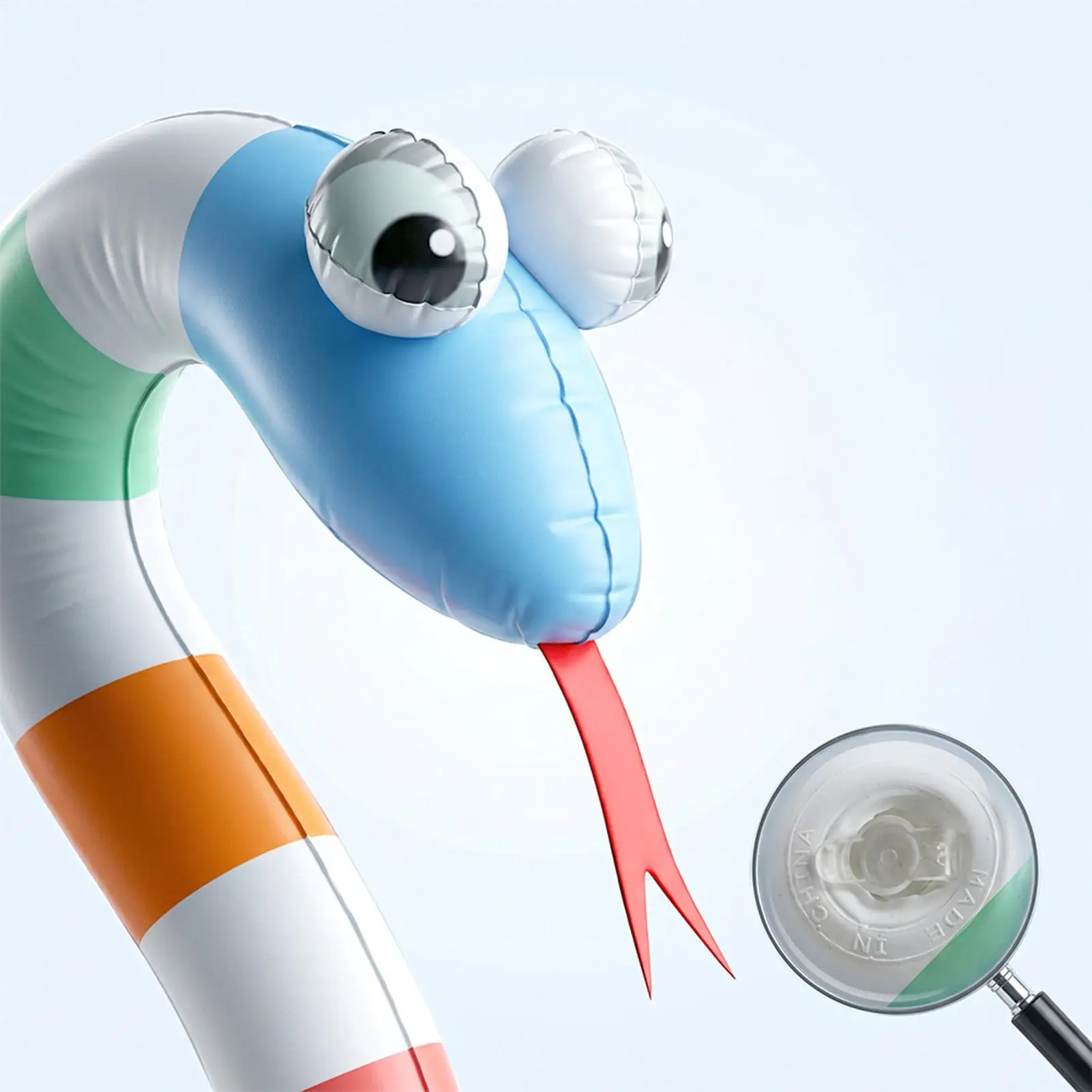 

Pool Noodle Inflatable Cartoon Snake Summer Pool Float Noodle For Kids Beginners Travel Vacation Beach Lake River Sea Water Park