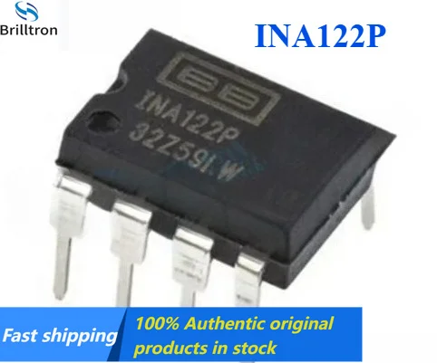 

2-10PCS INA122PA INA122 DIP-8 INA122P 120KHZ DIP8 Brand New, Original, in Stock, Hot Selling.