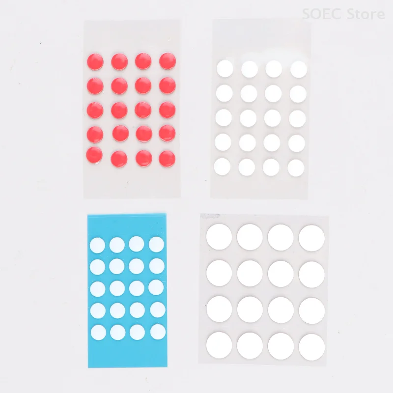 

1 Sheet Esports Universal Small Round Dot Mouse Grip Tape DIY PTFE Mice Foot Sticker Wear-resistant Mouse Skates Anti-slip Pad