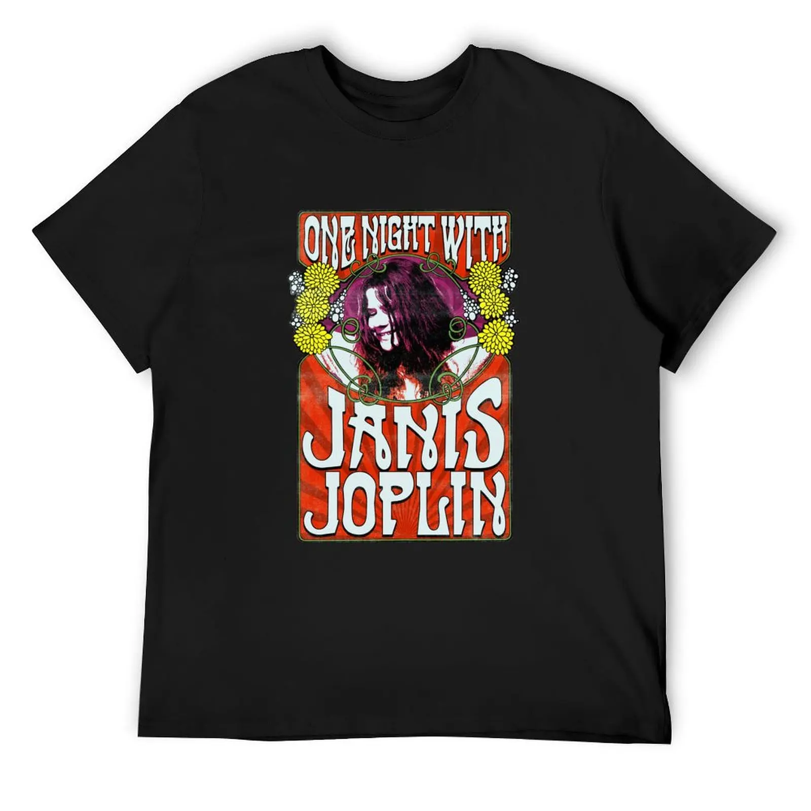

Janis Joplin-Janis Joplin T-Shirt street wear cute tops sweat black t shirts for men