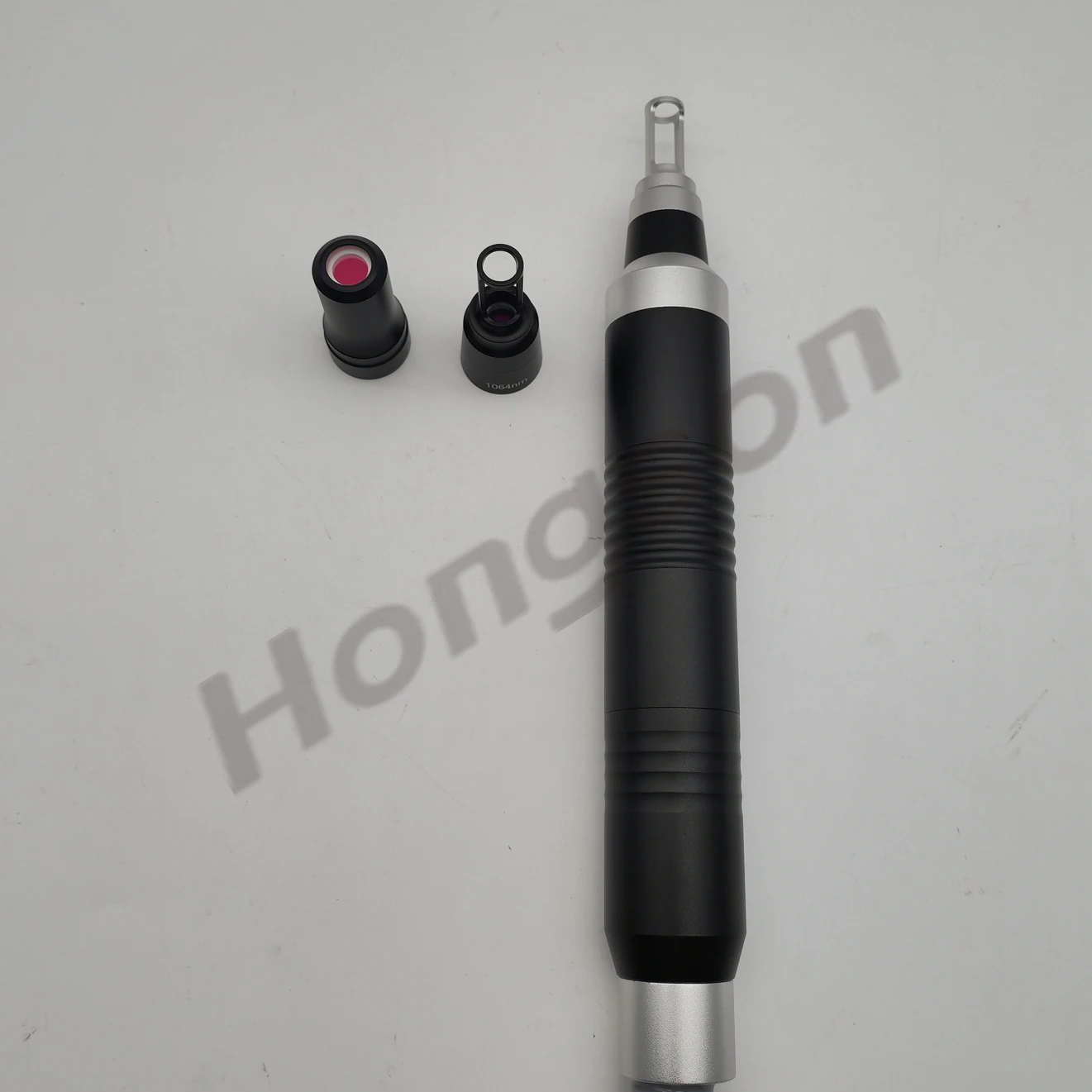 مسبار مقبض ليزر Q-Switched مع عدسات Waveband 532 نانومتر/1064 نانومتر/1320 نانومتر: القضاء على الوشم والملانين والصبغة الزرقاء، معدات التجميل #3